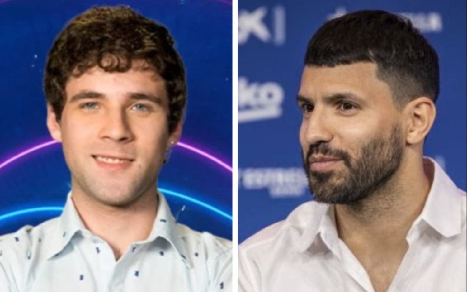 El "Kun" Agüero volvió a bancar Agustín Guardis, el platense de Gran Hermano: "Me copa su forma de ser"