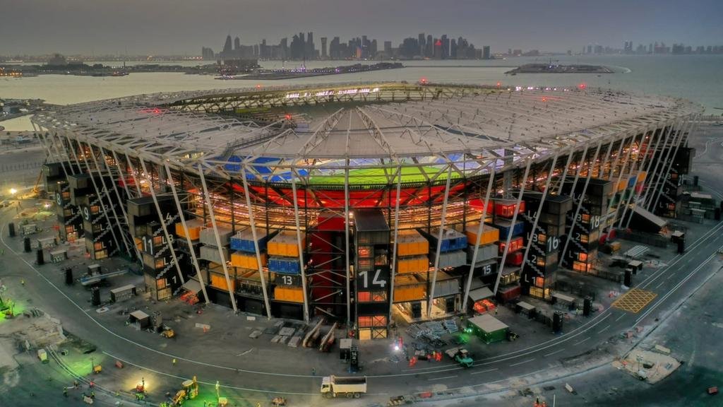 El estadio 974, convertido en la primera cancha desmontable del mundo