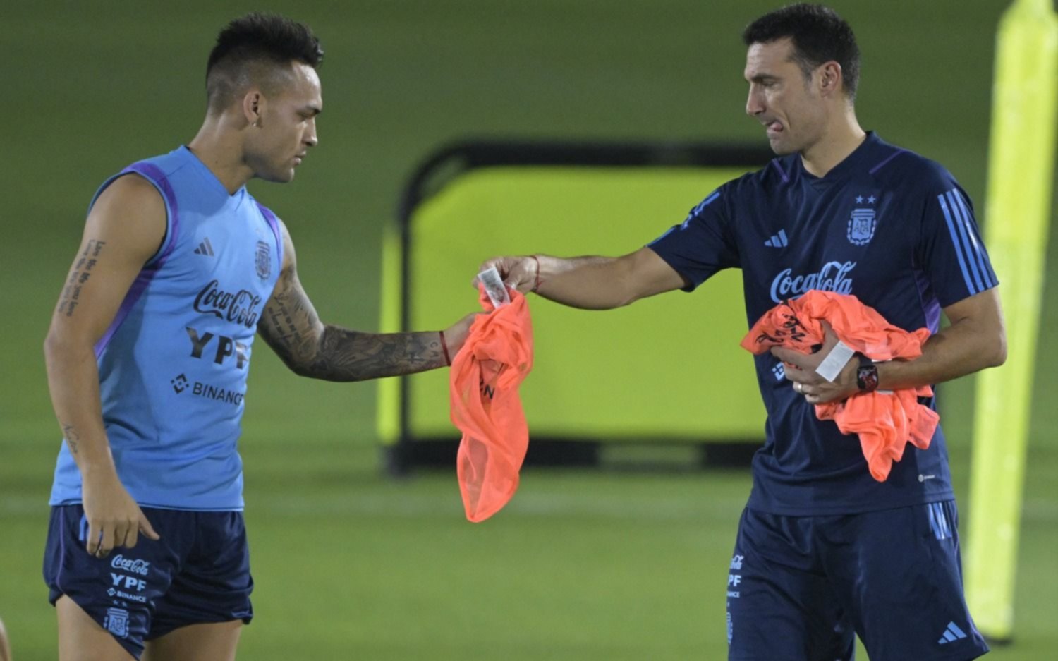 Scaloni eligió a los titulares para el estreno mundialista ante Arabia Saudita