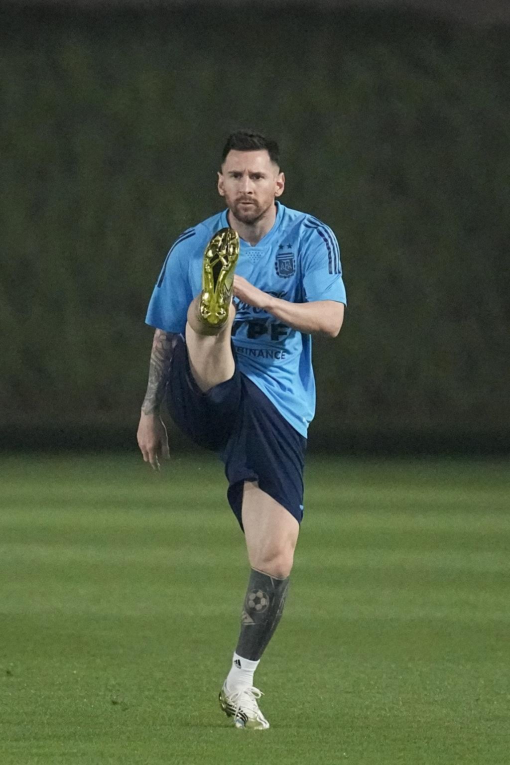 Leo Messi trajo alivio en la previa al debut mundialista