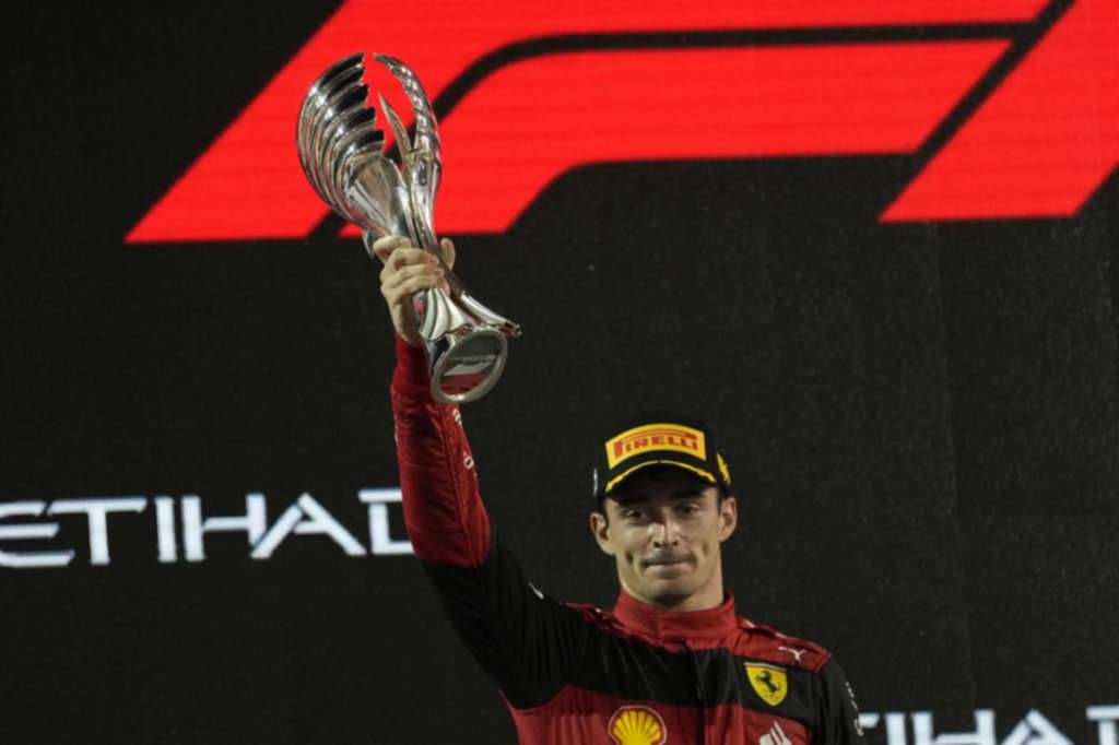 Un consuelo para Ferrari, Leclerc se quedó con el subcampeonato