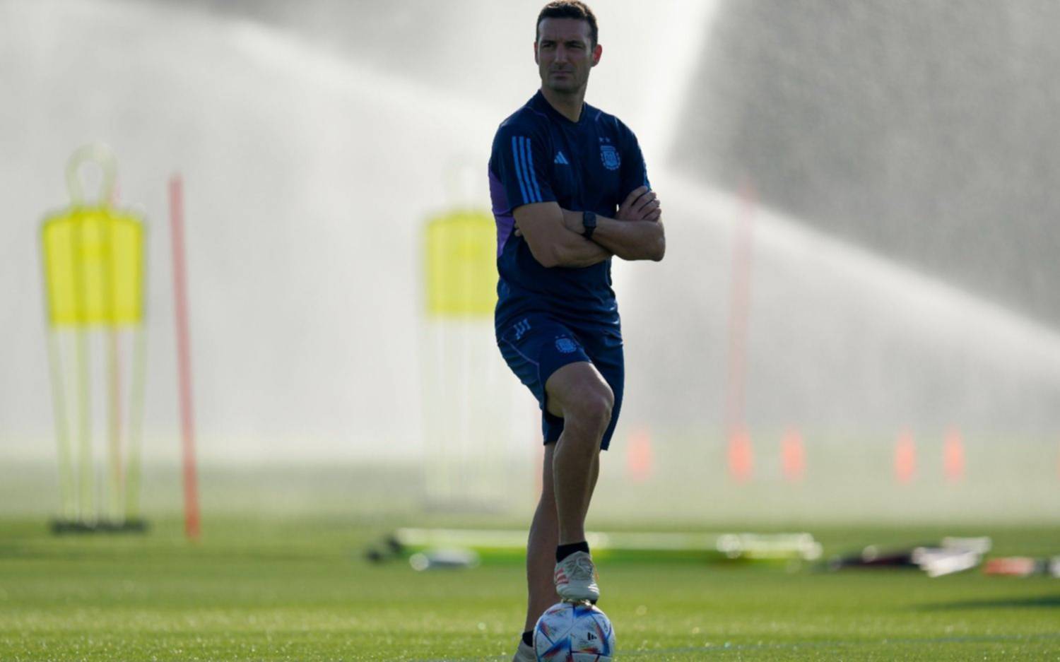 Qatar 2022: Finalizó la última práctica antes del debut y Scaloni define el equipo ¿con sorpresas?