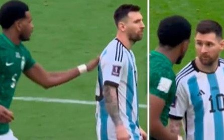 Se supo: lo que le dijo el jugador saudí a Messi que terminó muy enojado
