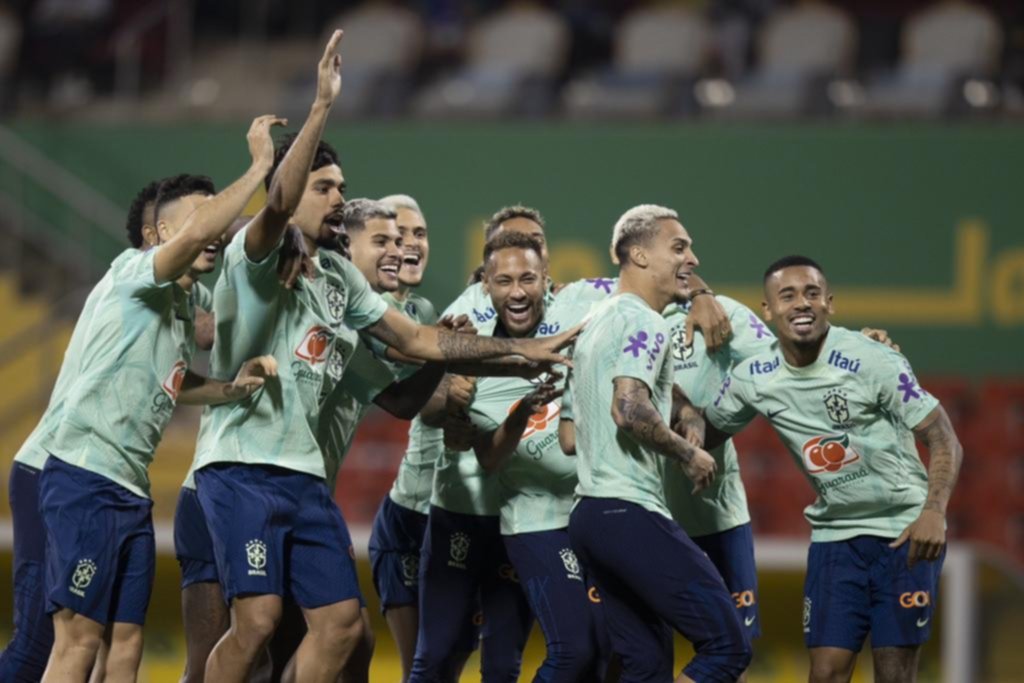 Brasil vs. Serbia: el pentacampeón sale a la cancha