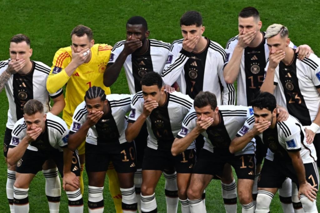Los jugadores alemanes denunciaron censura de la FIFA en Qatar