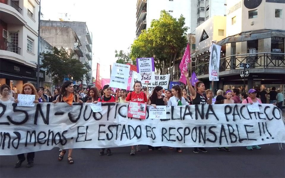 VIDEO | 25N: cientos de mujeres marcharon en La Plata y pidieron justicia por Eliana