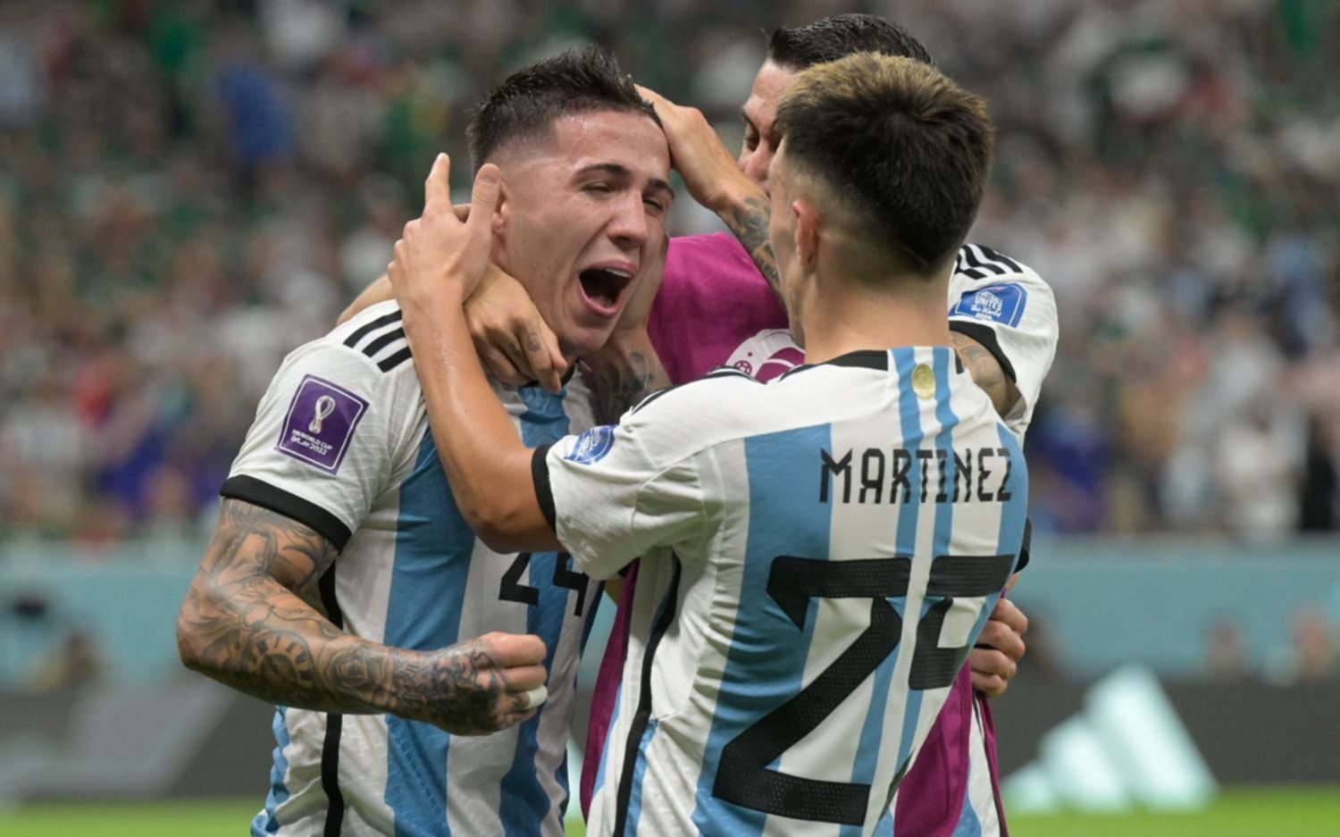 Uno por uno: el boletín de los jugadores de Argentina