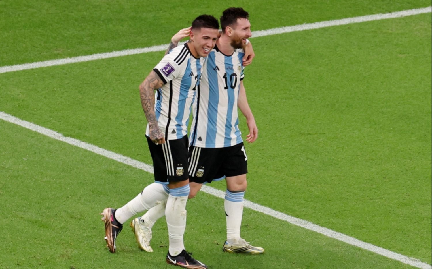La carta cargada de emoción que Enzo Fernández le escribió a Lio Messi