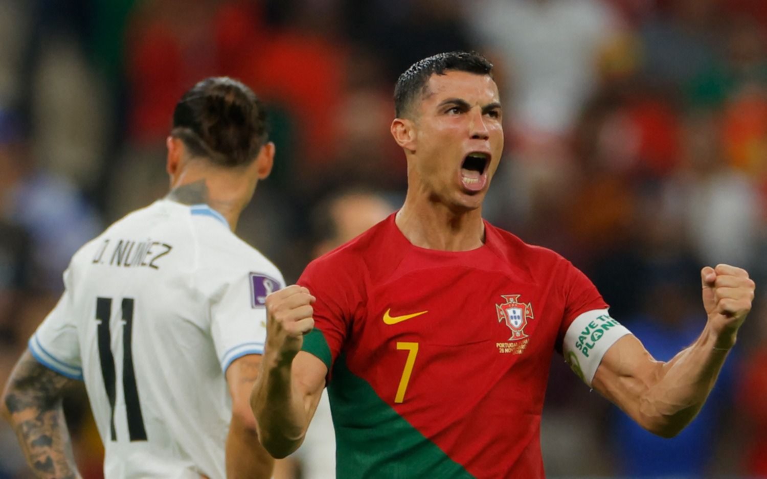 Portugal le ganó 2-0 a Uruguay y clasificó a octavos: la Celeste, al borde de la eliminación