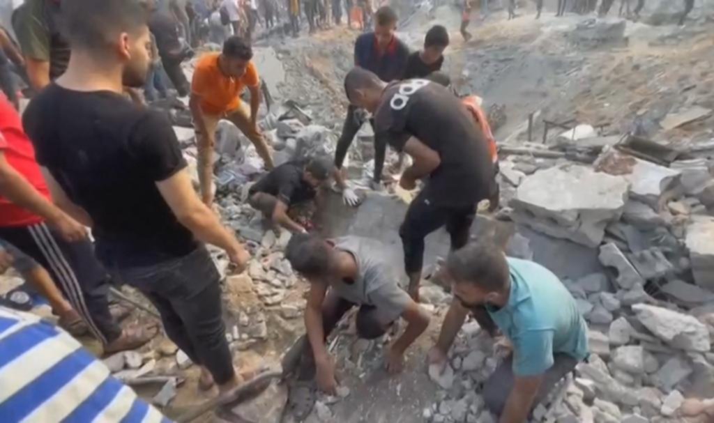 Duros enfrentamientos: Israel y Hamás combaten en Gaza