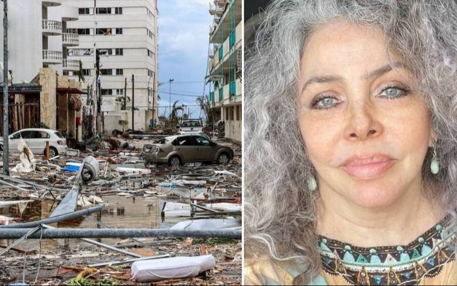 ¿Dónde está Verónica Castro? No se sabe nada de ella tras el huracán Otis y crece la preocupación