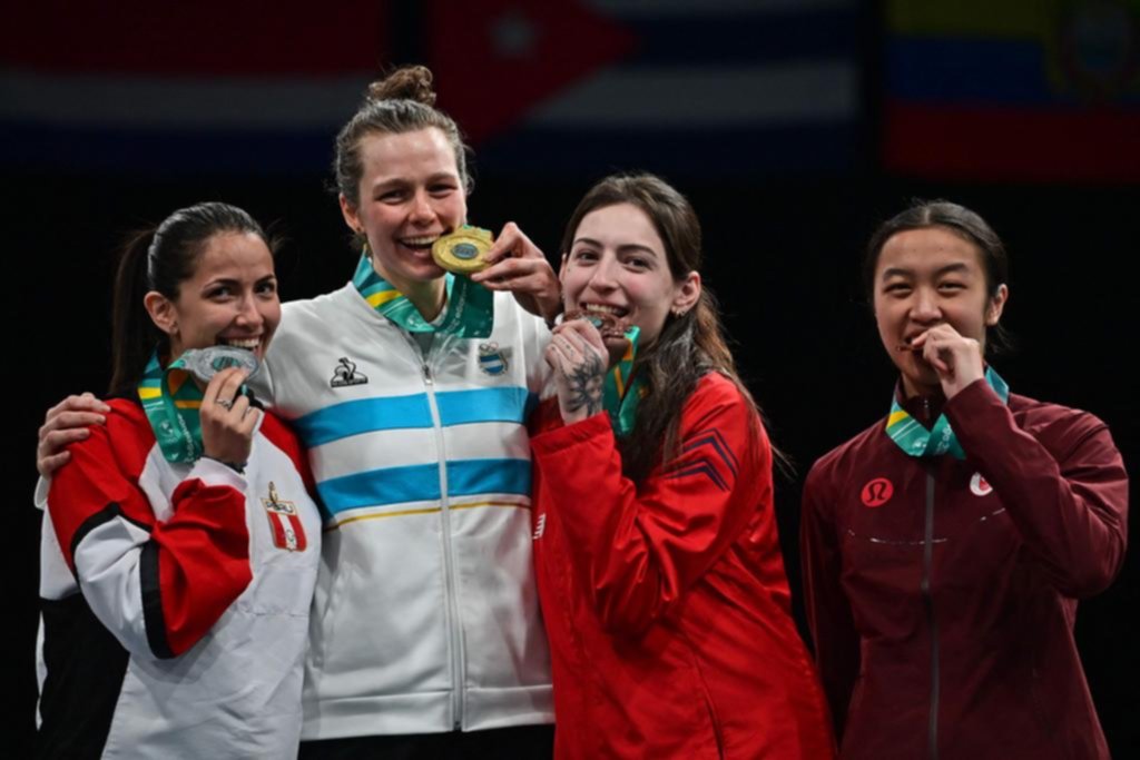 Isabel Di Tella aportó la cuarta medalla dorada