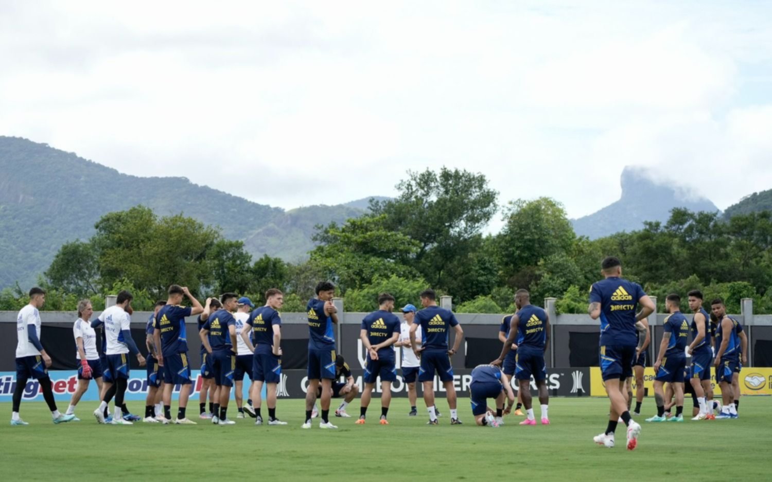 Final de Copa Libertadores: Boca se entrenó en Río de Janeiro y Almirón tiene equipo confirmado para la final ante Fluminense