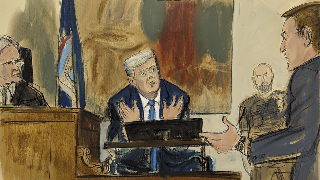 Trump montó su show en el tribunal, pero el juez se cansó y le “paró el carro”