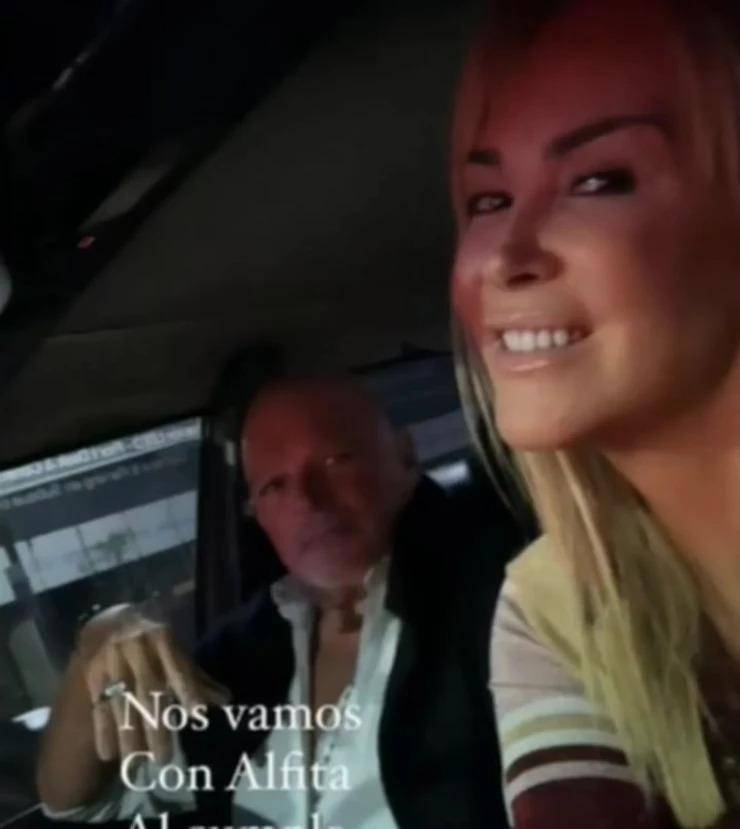 ¡Hizo la espontánea!: “Alfa” se separó de su novia 40 años menor y ya presentó a otra