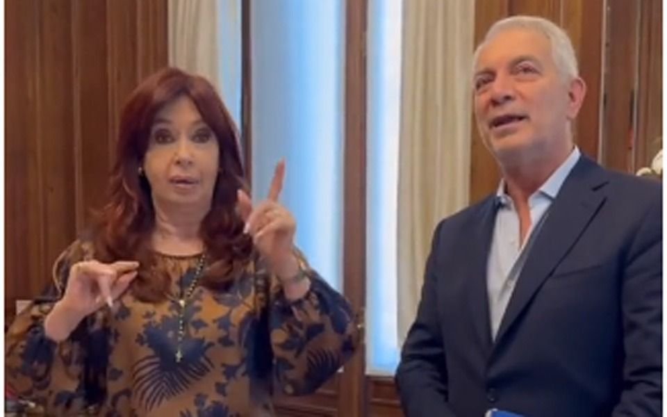 VIDEO. El Tik Tok de Cristina Kirchner con Julio Alak 