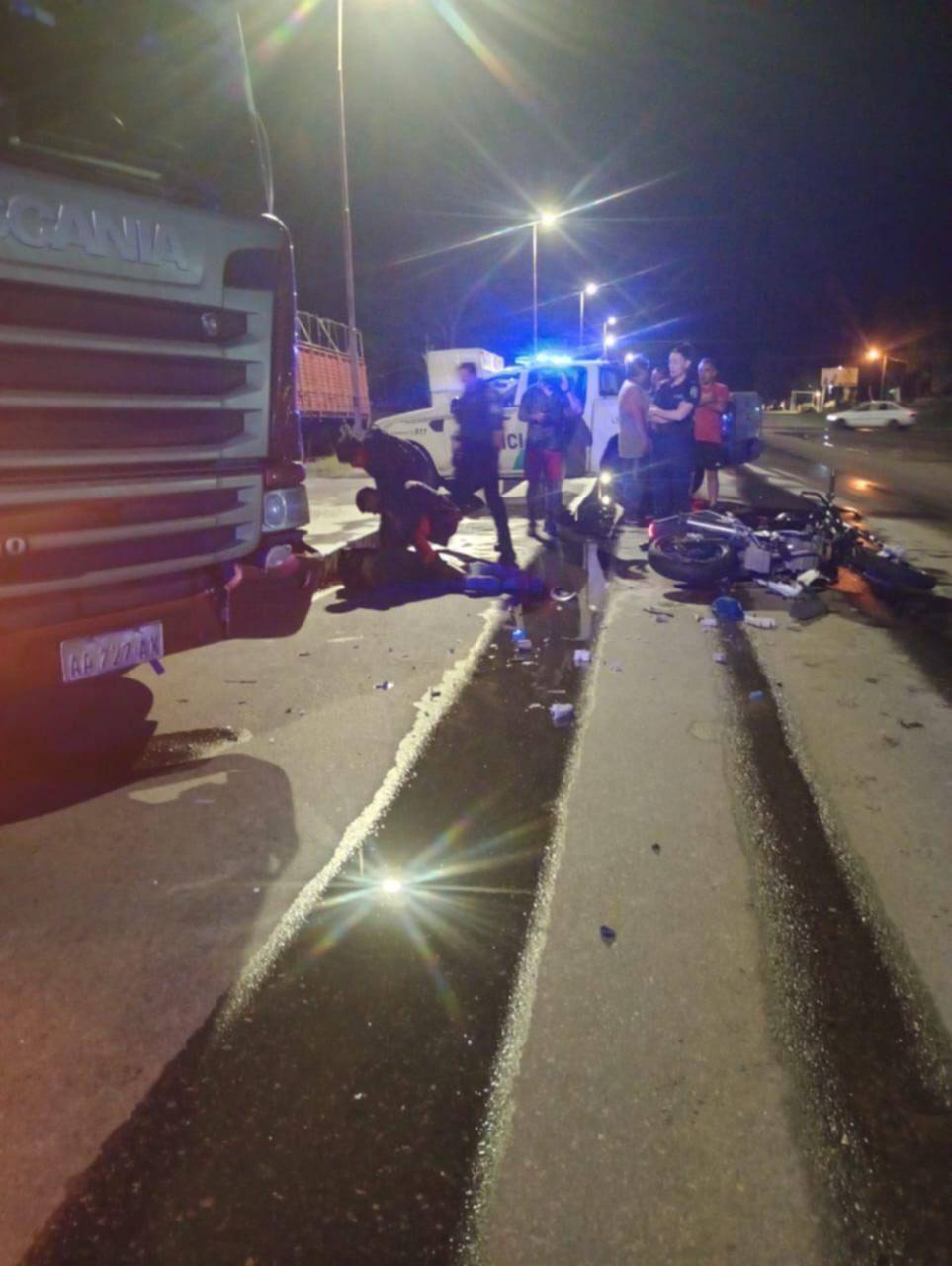 Un adolescente murió al accidentarse con una moto robada en Ruta 36
