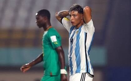 Argentina cayó en el debut del Mundial Sub 17 en Indonesia ante Senegal