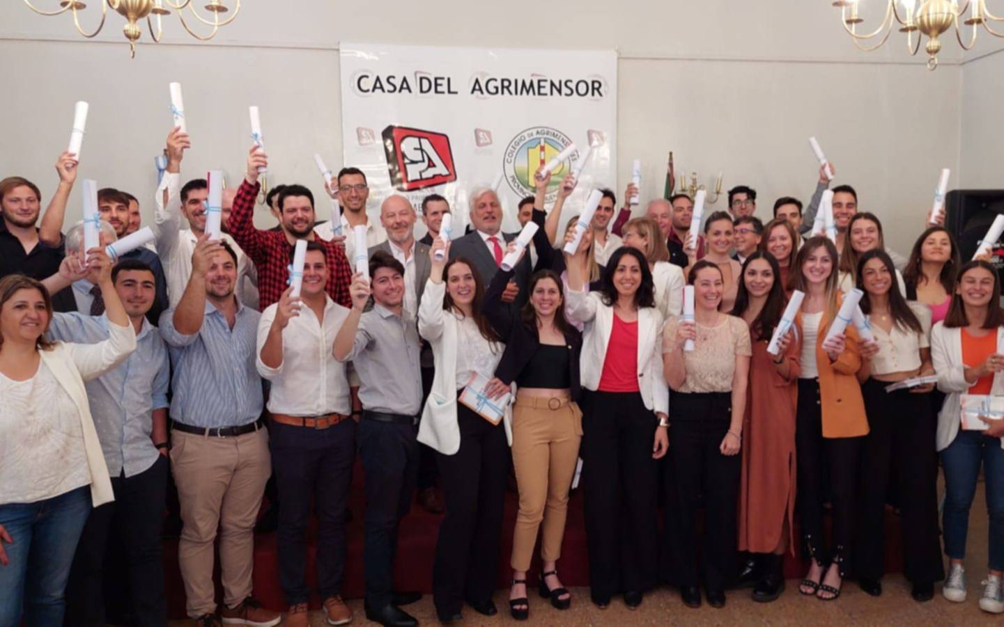 Matricularon a nuevos agrimensores bonaerenses