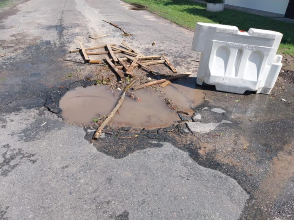 Un pozo con agua que mete miedo en Los Hornos