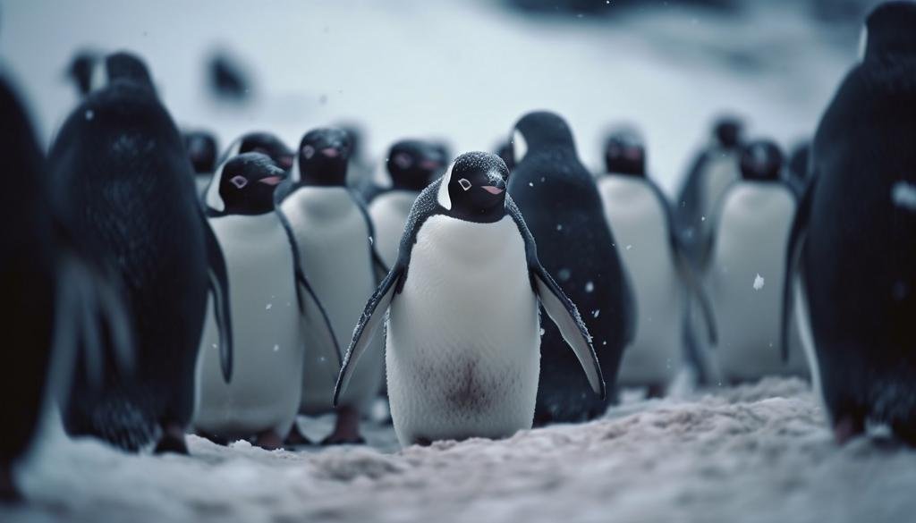 La marcha de los pingüinos, a la muerte Diezmados por el clima