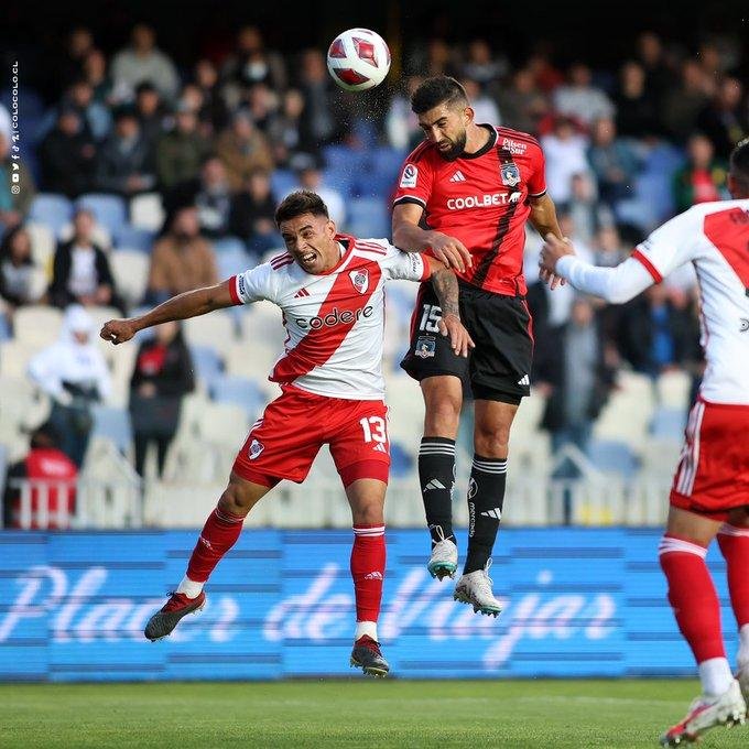 River logró un agónico empate 2-2 en el ensayo ante Colo Colo en Chile