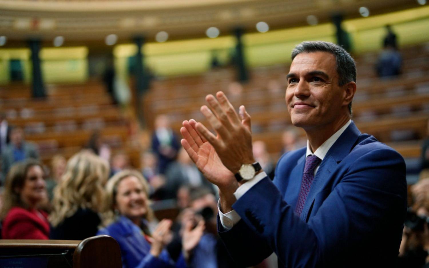 Pedro Sánchez fue investido otra vez como presidente del Gobierno de España