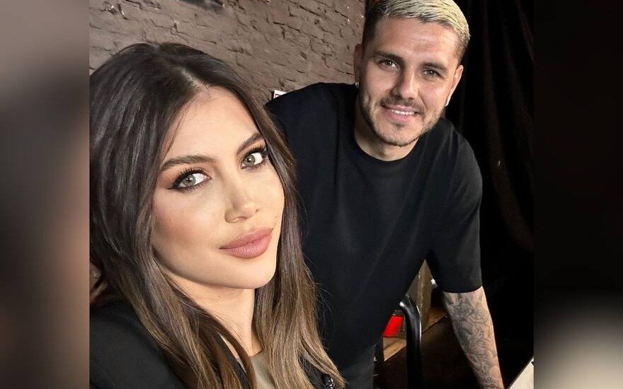 Amor a pleno entre Wanda y Mauro: "Nos casamos otra vez"