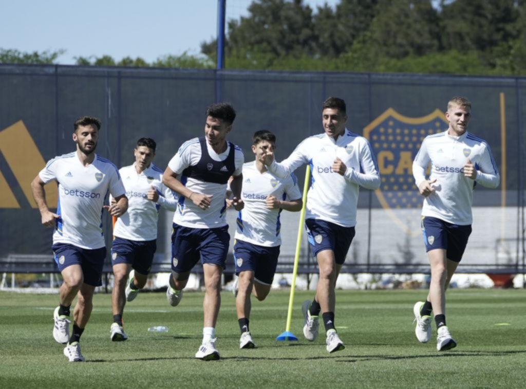 Rojo volvió a las prácticas y será titular ante Estudiantes