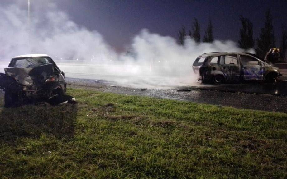 Trágico accidente en la Autopista La Plata - Buenos Aires