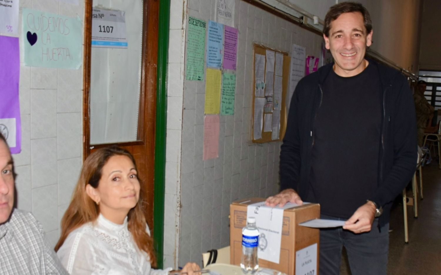 VIDEO. Julio Garro votó y aseguró que la elección "es la herramienta más potente que nos da la democracia"