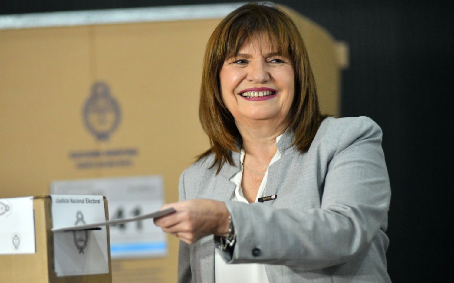 Elecciones 2023.- Patricia Bullrich votó en La Rural y aseguró que hará una presentación por las boletas adulteradas