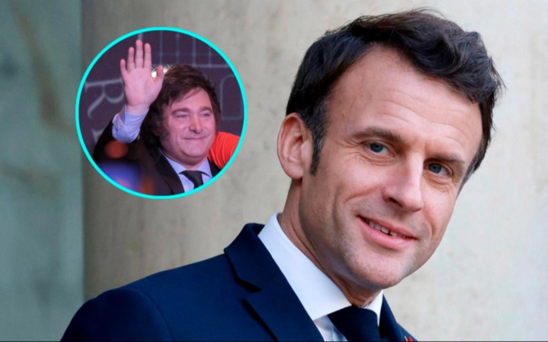 Macron felicitó a Javier Milei y lo invitó a Francia