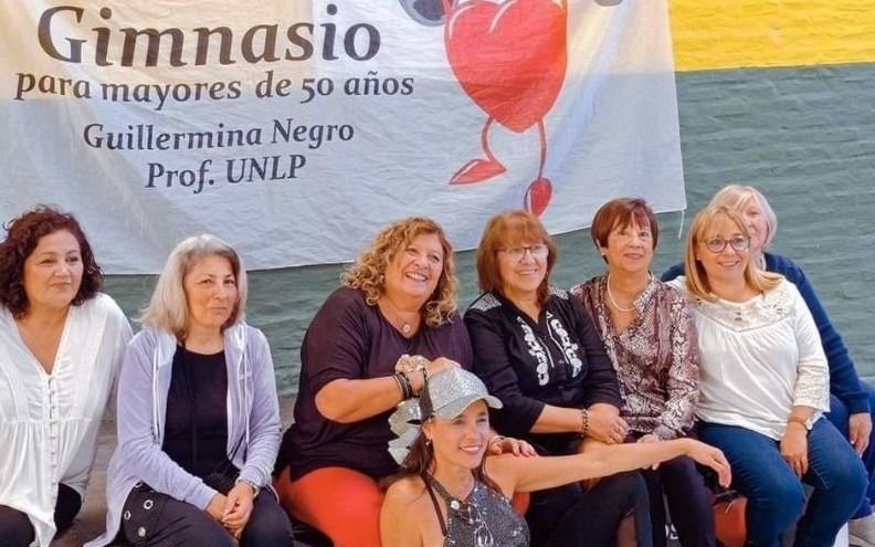 Colecta solidaria del Gimnasio para mayores de 50 años en Club Circunvalación