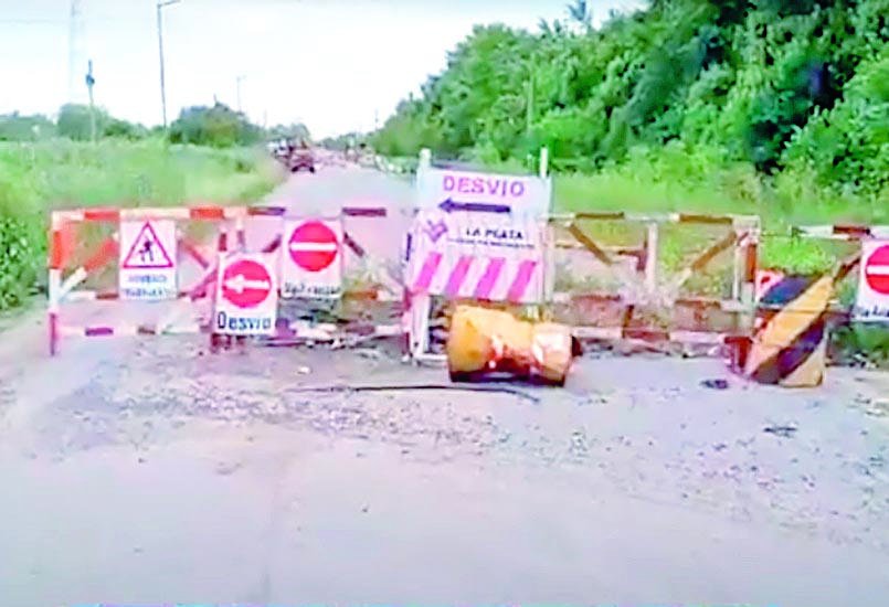 Vecinos de San Carlos reclaman por un puente