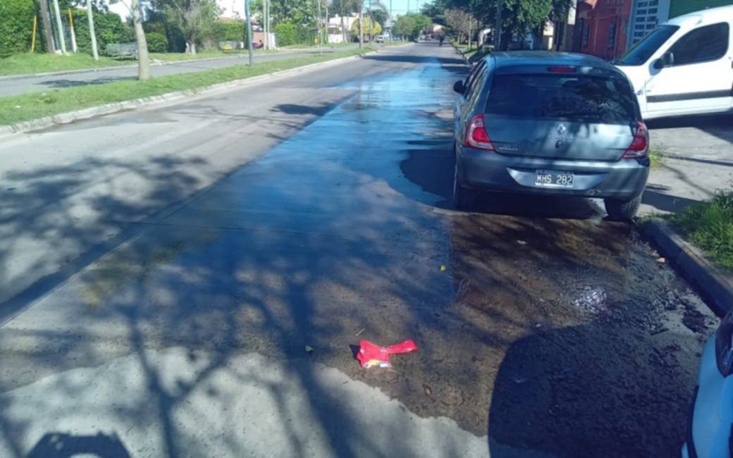 Reclamo por pérdida de agua en Gonnet