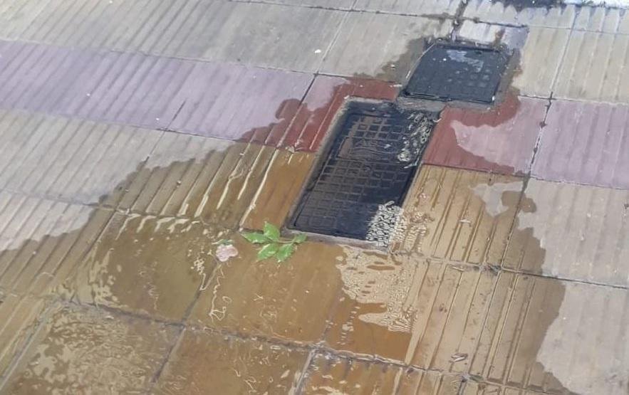 Pérdida de agua en La Loma