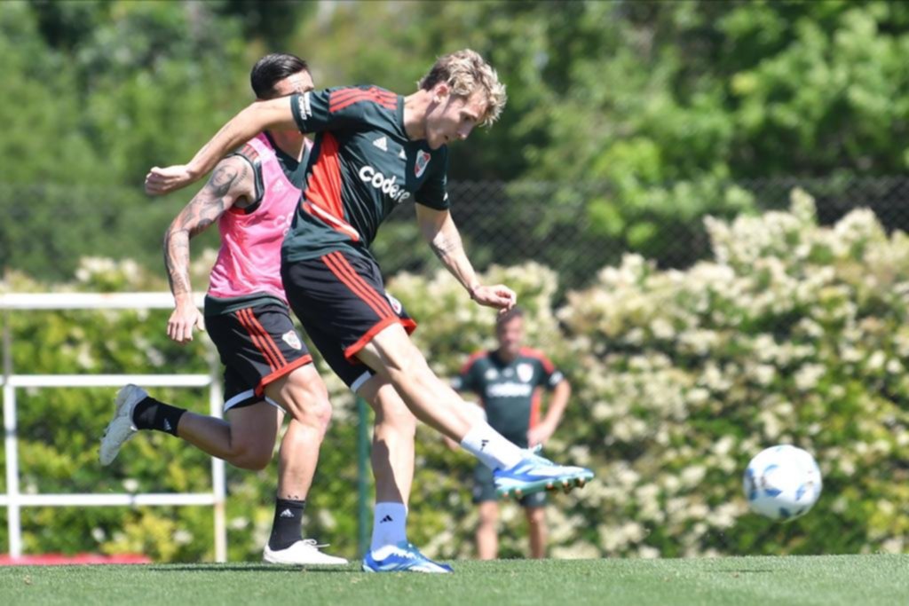River hizo fútbol con Armani, pero sin los otros “convocados”