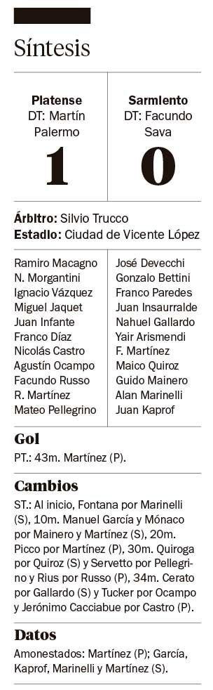Sarmiento se salvó del descenso, pese a perder