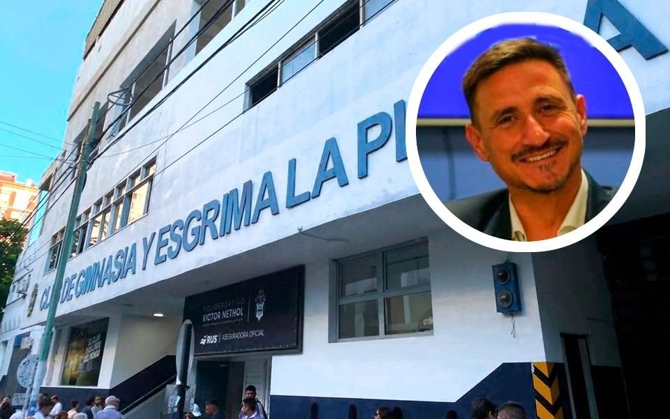 Crece la tensión en Gimnasia: amenazan y atacan a piedrazos el local de un alto dirigente