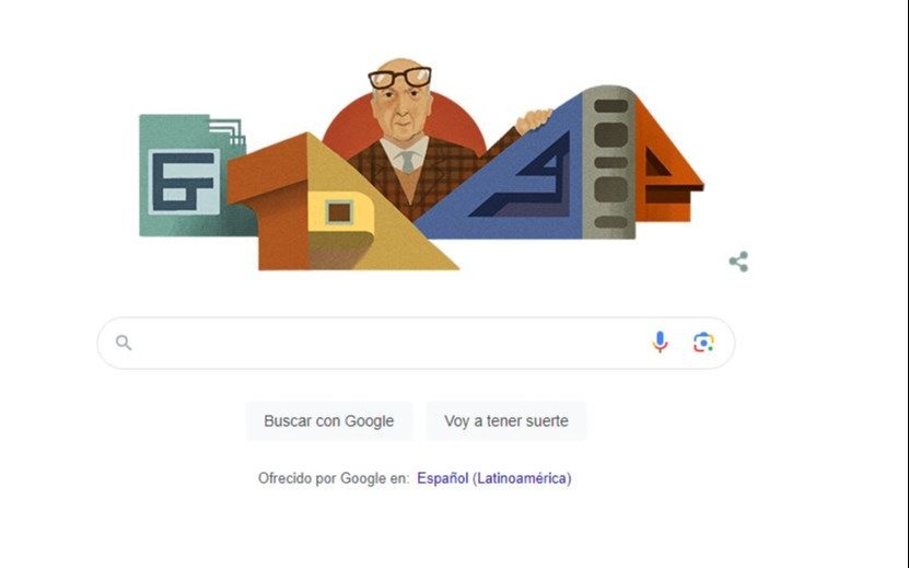 Clorindo Testa, el homenajeado de Google en el Doodle del día