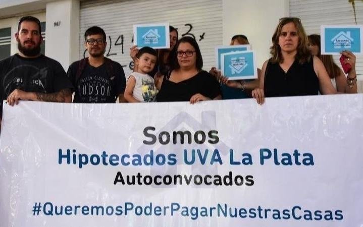 Gran preocupación en La Plata de las familias hipotecadas con los créditos UVA