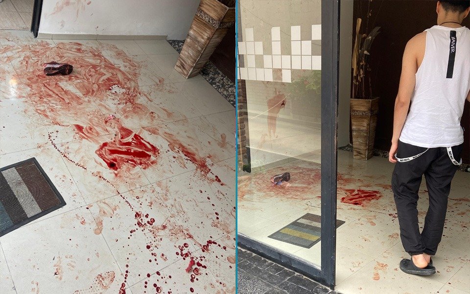 Fuera de sí, un joven saltó por los techos de La Plata, sufrió varios cortes y fue asistido por el SAME