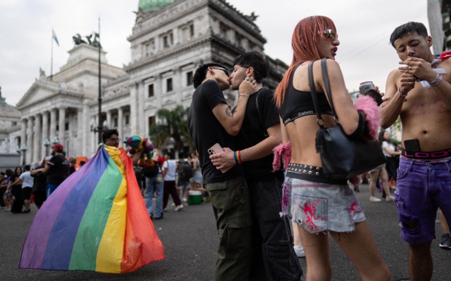 La 33º Marcha del Orgullo LGBTI+: miles de personas colmaron las calles porteñas con críticas al Gobierno