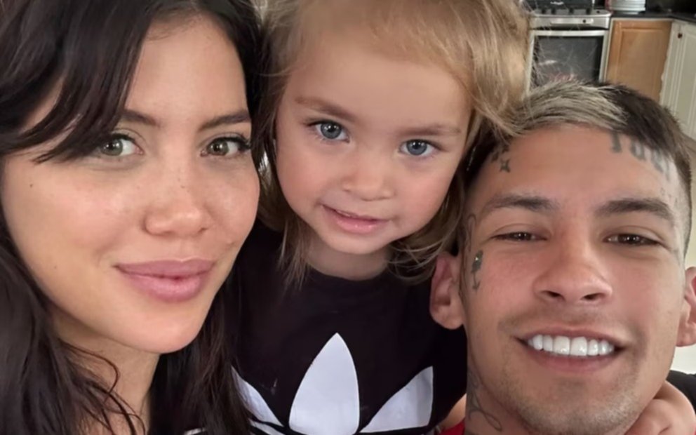 L-Gante posó junto a Jamaica y Wanda Nara en una foto y Tamara Báez explotó de bronca: "Con mi hija, no"
