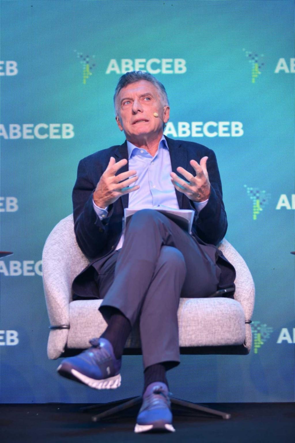 Para Macri, la opción era “el cambio o la continuidad”