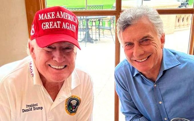 Macri también saludó a Trump: "Lo mejor, querido amigo"