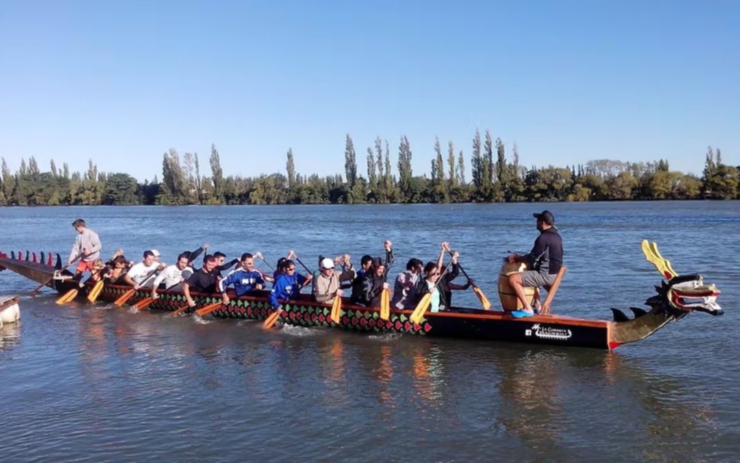 Competencia de Botes Dragón en Quilmes