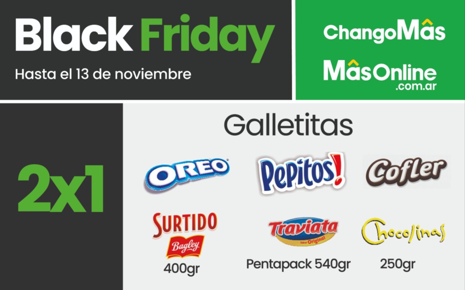 ChangoMâs y MâsOnline lanzaron una nueva edición del auténtico Black Friday