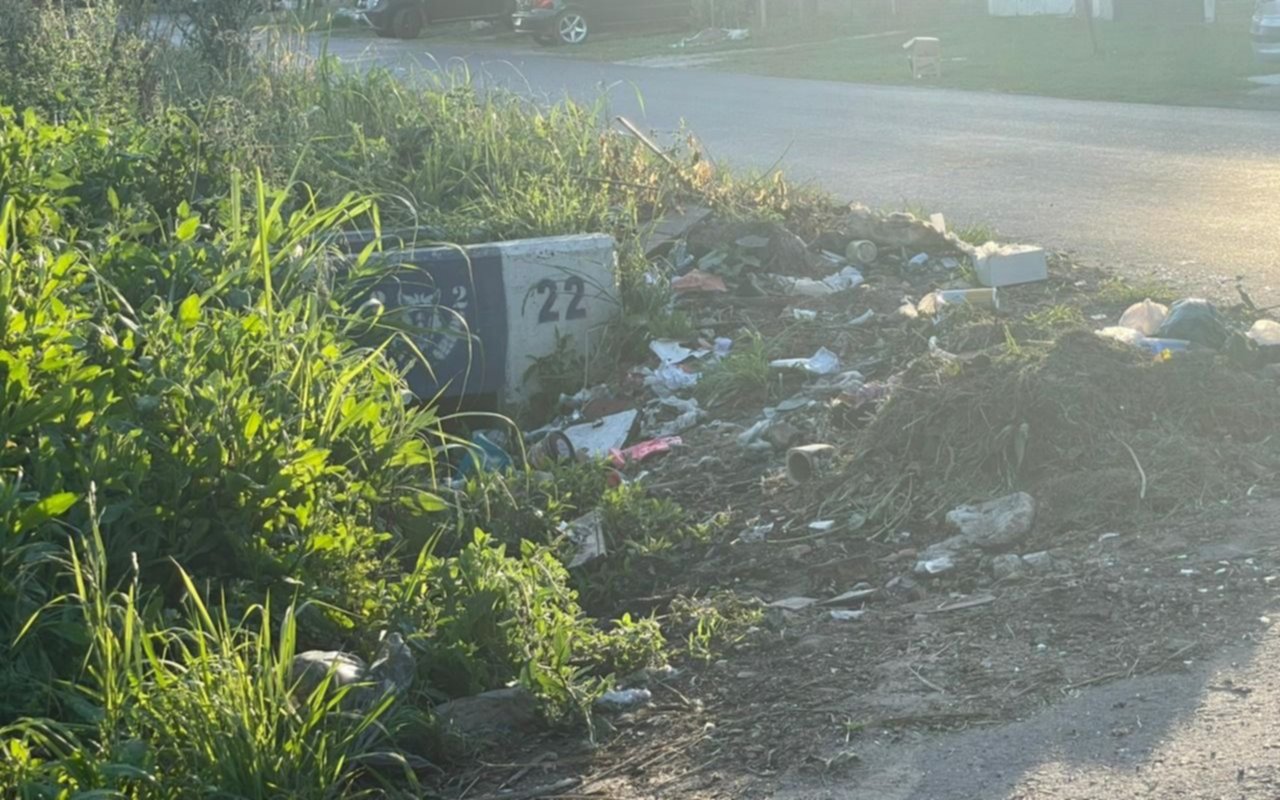 Una calle de San Carlos en “estado deplorable”